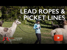 Load and play video in Gallery viewer, Llama Prusik Lead Rope
