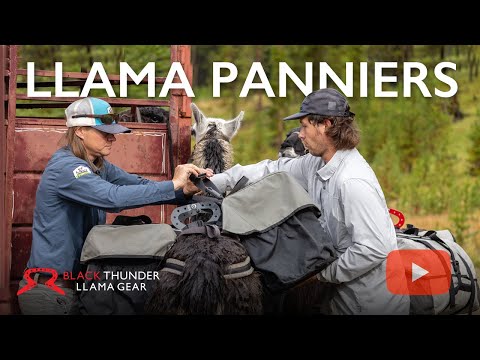 Llama Pannier Set – Black Thunder Gear