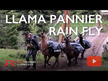Load and play video in Gallery viewer, Llama Pannier Rain Fly

