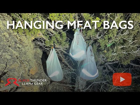 Hanging Meat Game Bags - Elk, Deer, Antelope, Bear, Caribou, Moose