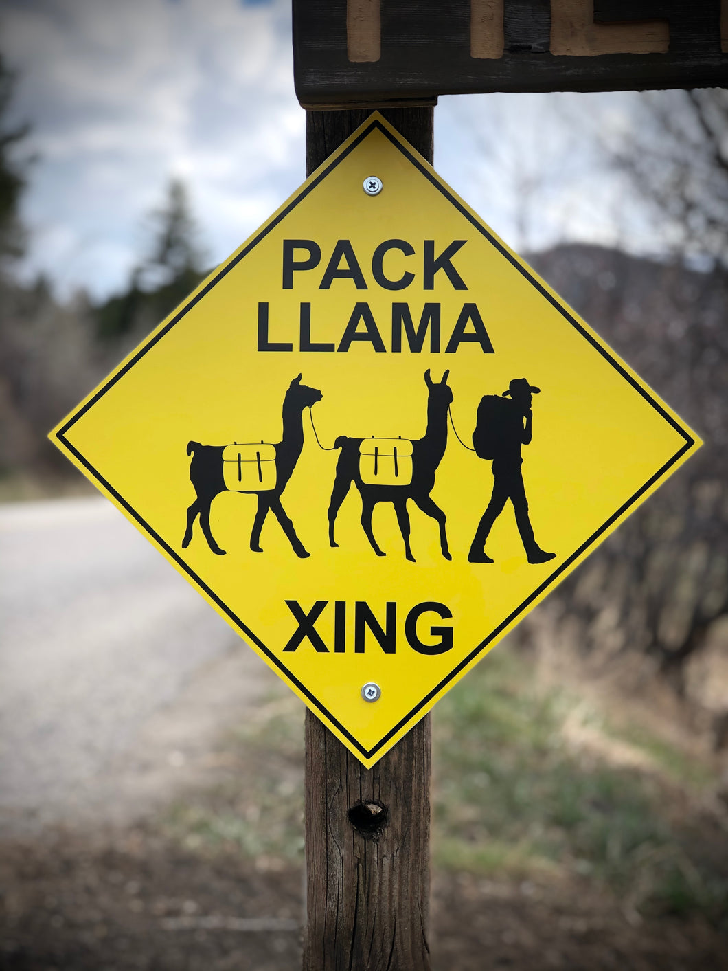Pack Llama Xing Sign